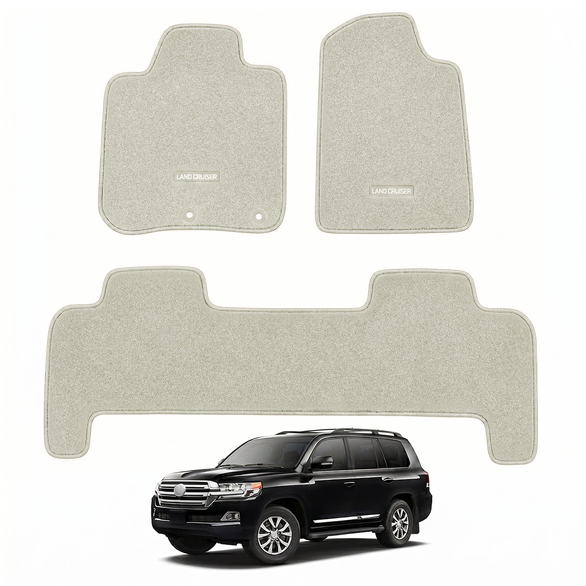 Toyota LC 2008-2020 Custom Car Floor Mats – High Quality OEM Fit & Heavy Duty