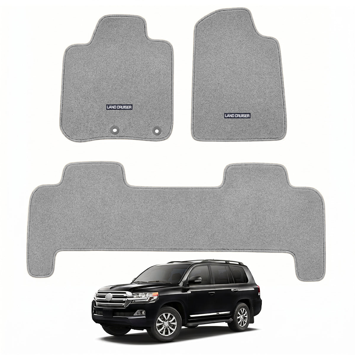 Toyota LC 2008-2020 Custom Car Floor Mats – High Quality OEM Fit & Heavy Duty