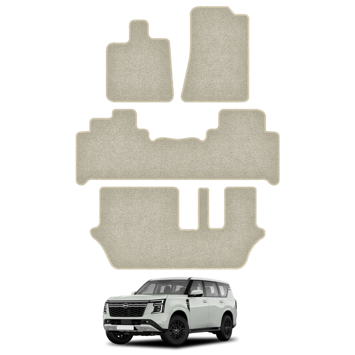 Nissan Patrol Y63 Custom Car Floor Mats – High Quality OEM Fit & Heavy Duty