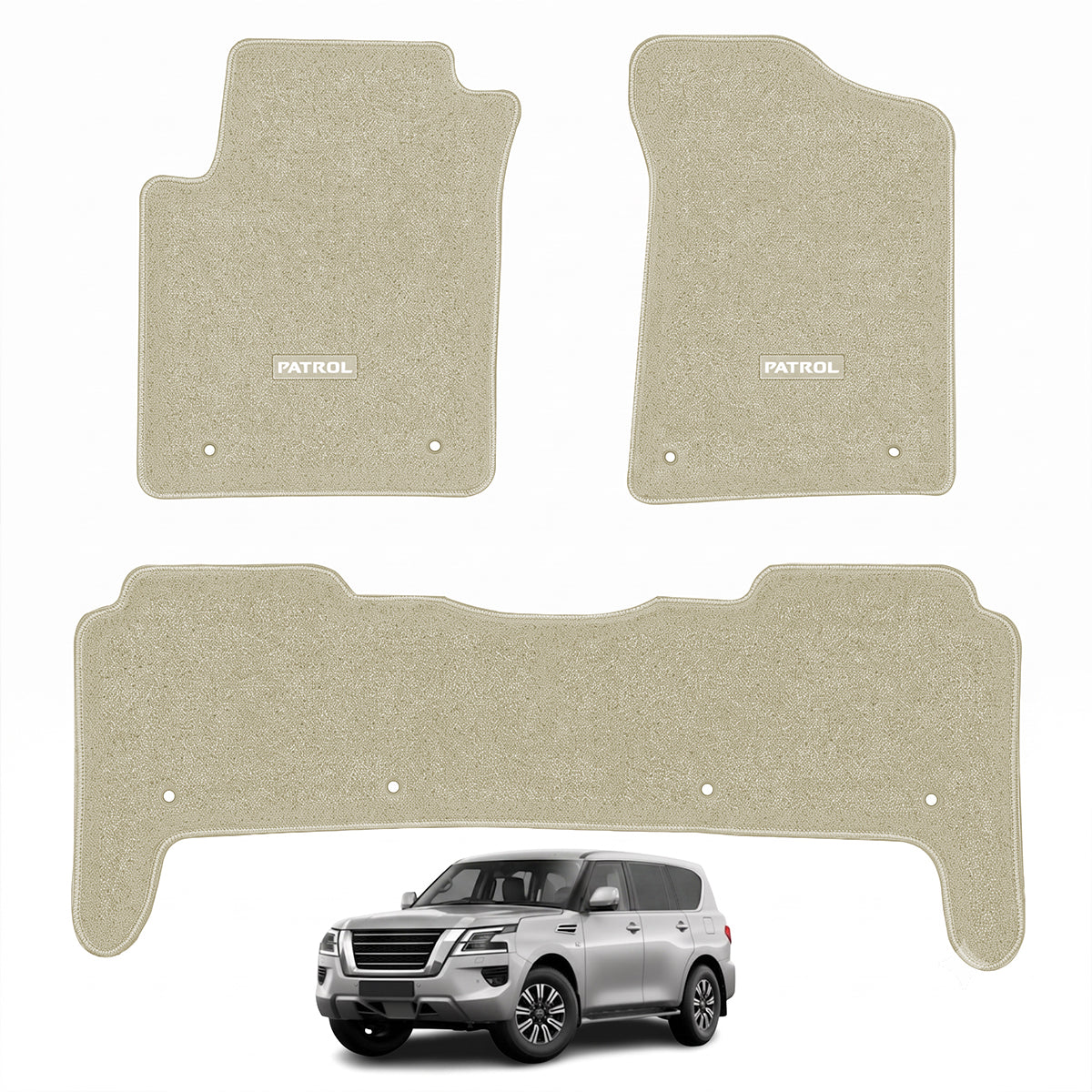 Nissan Patrol Y62 Custom Car Floor Mats – High Quality OEM Fit & Heavy Duty