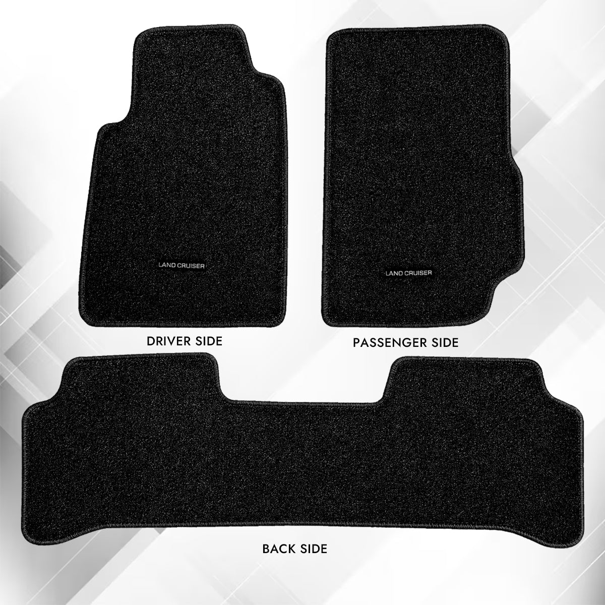 Toyota LC 1998-2007 Custom Car Floor Mats – High Quality OEM Fit & Heavy Duty