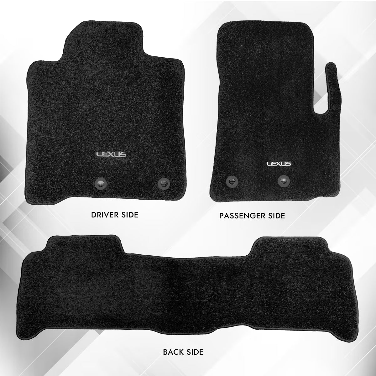 Lexus LX 570 2016-2020 Custom Car Floor Mats- OEM Fit Heavy Duty