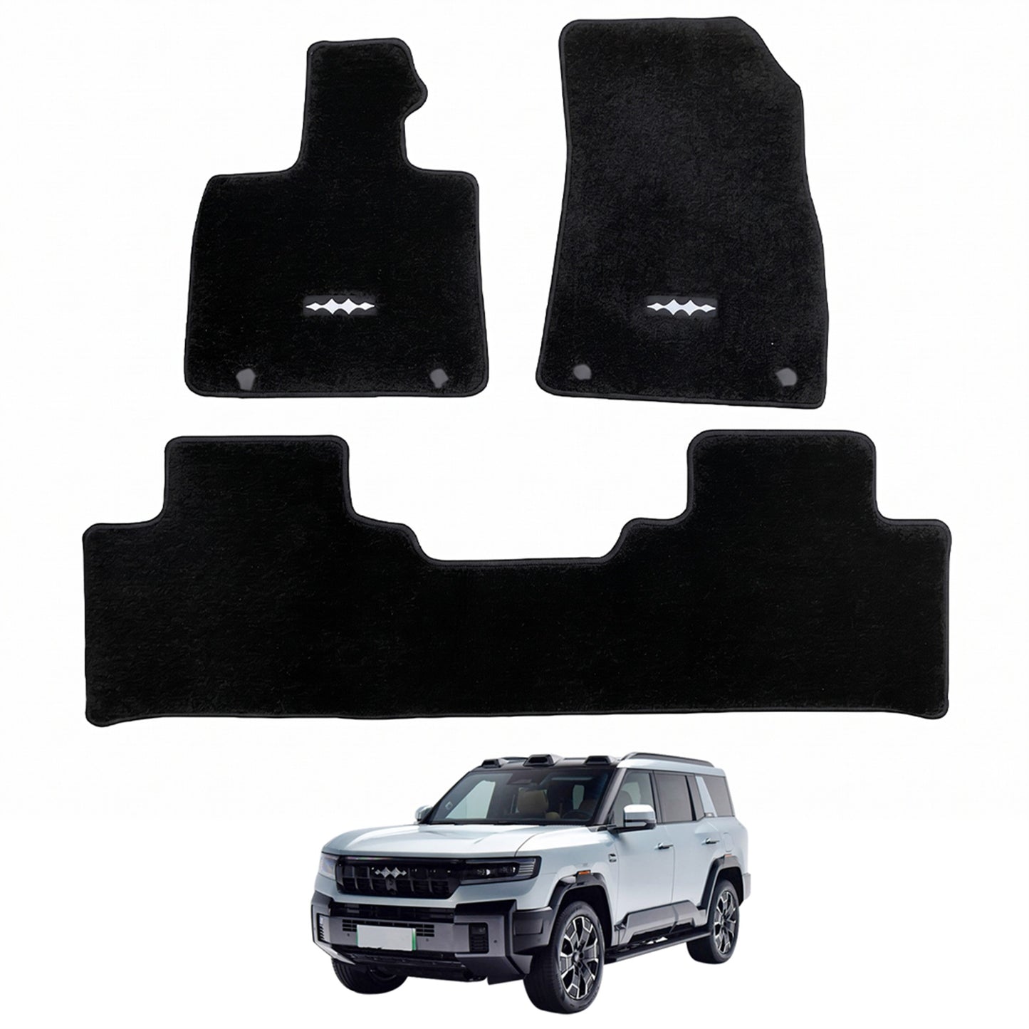 BYD Leopard 8 2024+ Custom Car Floor Mats – High Quality OEM Fit & Heavy Duty
