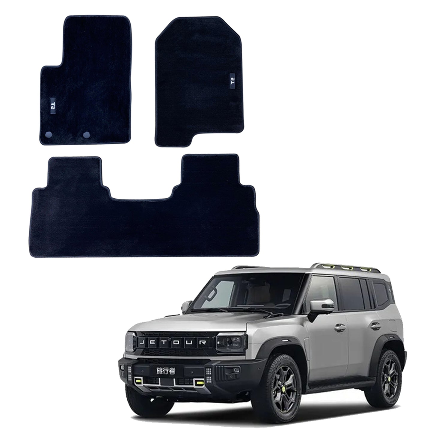 Jetour T2 2023+ Custom Car Floor Mats – High Quality OEM Fit