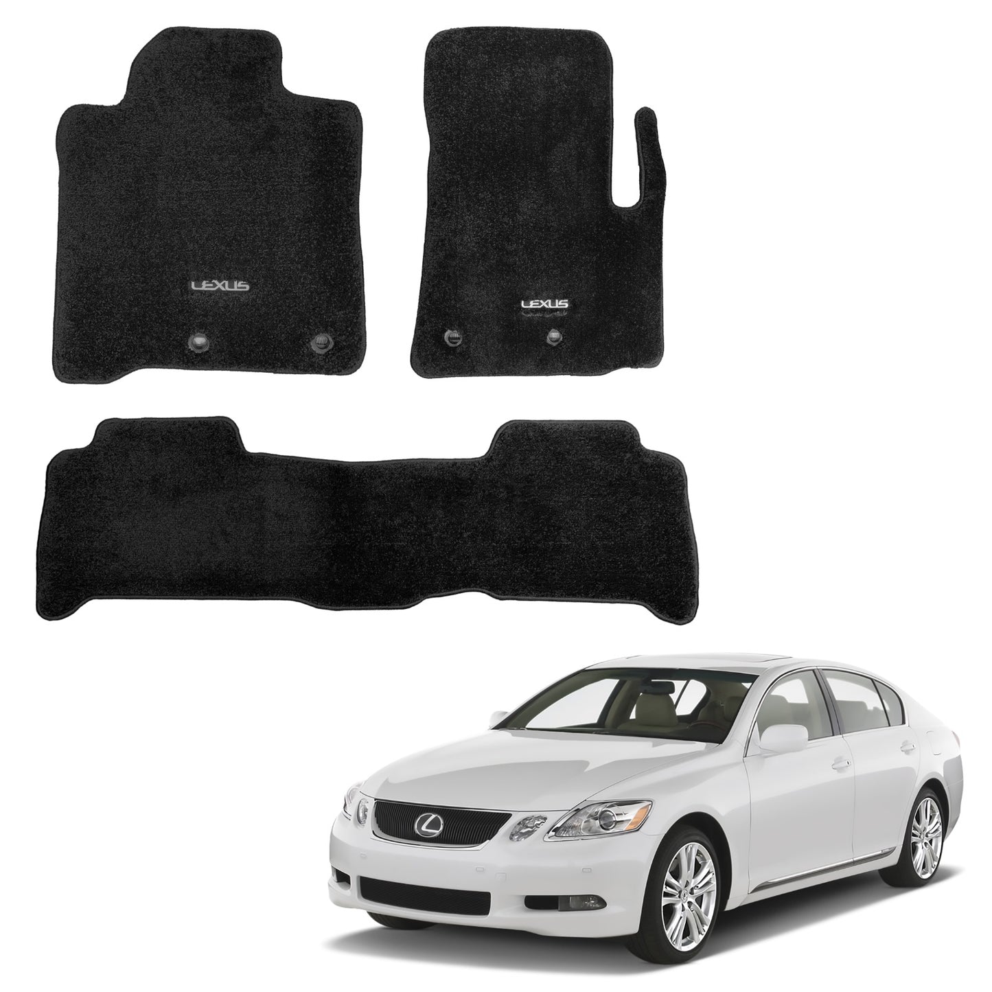 Lexus 2016–2020 Custom Car Floor Mats- OEM Fit Heavy Duty