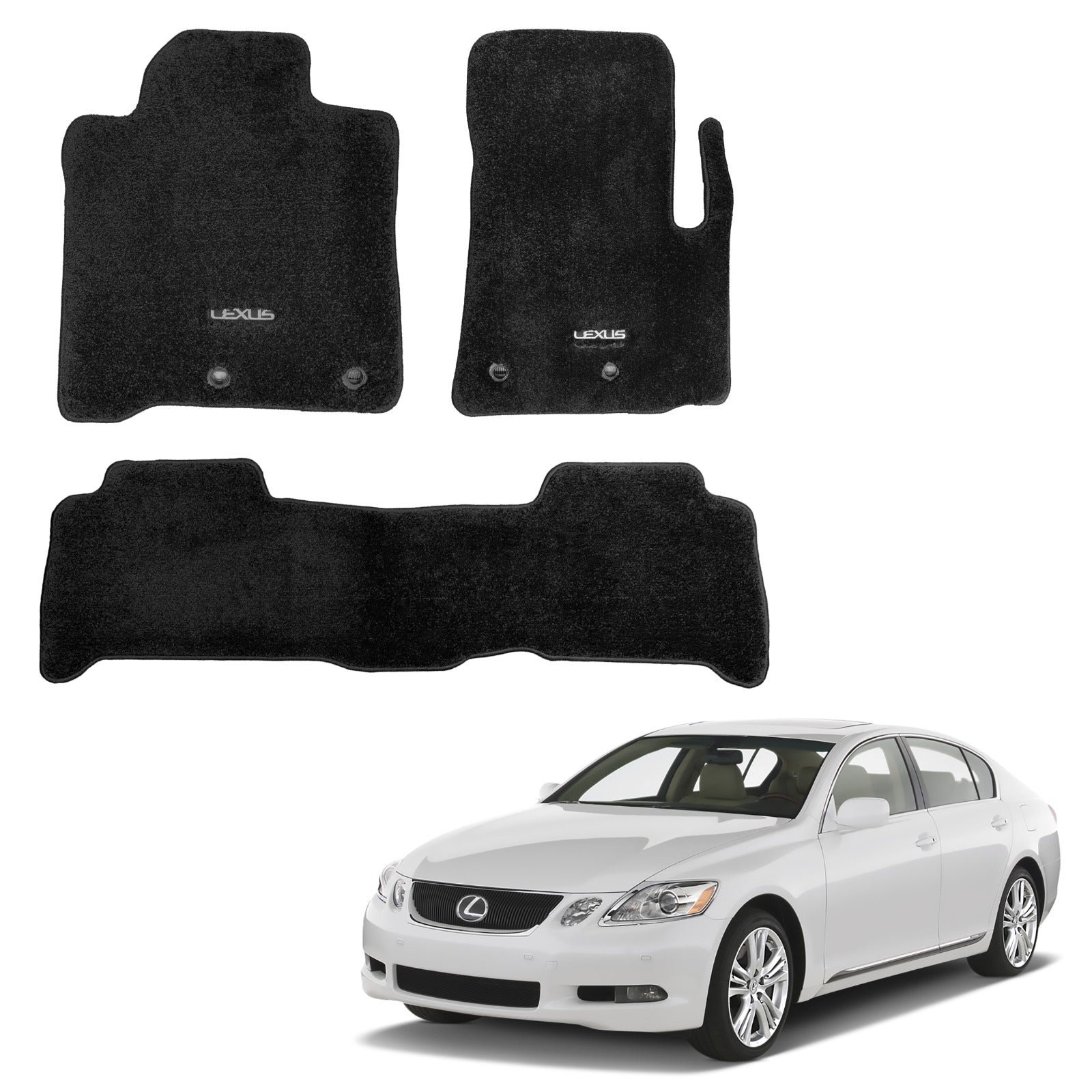 Lexus 2016–2020 Custom Car Floor Mats- OEM Fit Heavy Duty