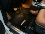 Land Cruiser Floor Mat Installed in Car Interior